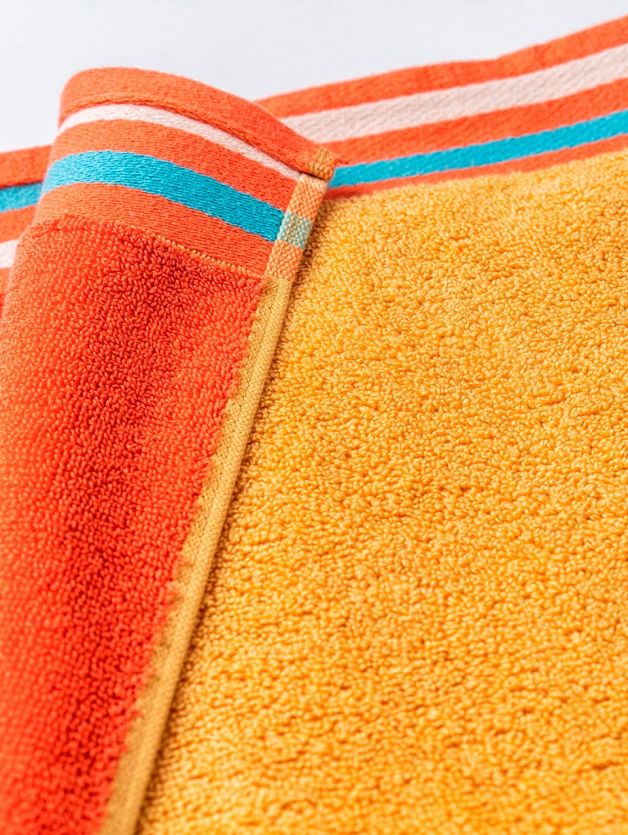Decor Zest Golden Flamingo Hand Towel Orange & Yellow 40cm x 60cm
