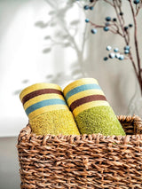 Decor Zest Green Lemon Hand Towel Lemon & Green 40 cm x 60 cm