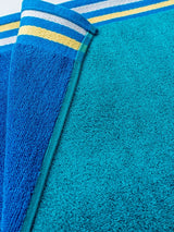 Decor Zest Imperial Tile Hand Towel Blue 40cm x 60cm
