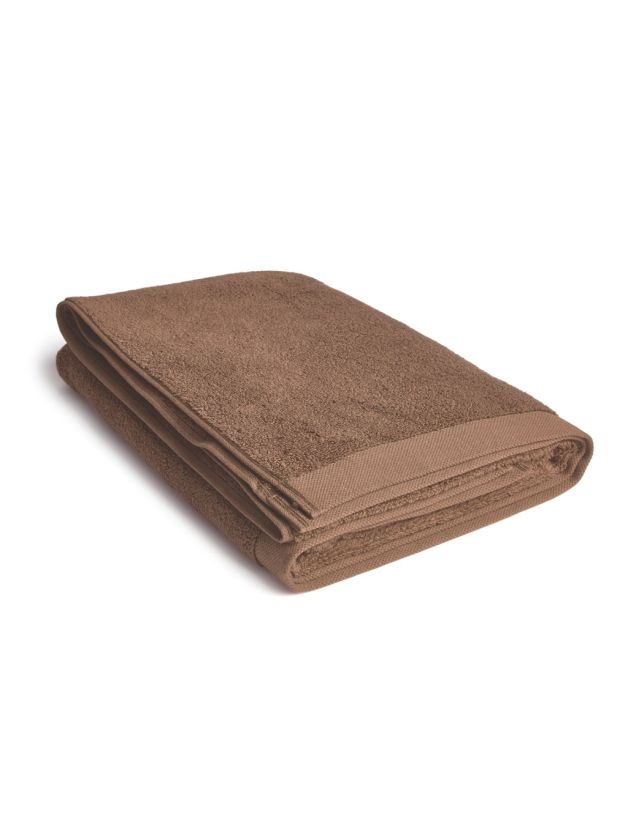 Decor Pioneer Bark Bath Towel Bark Brown 75cm x 1.5m