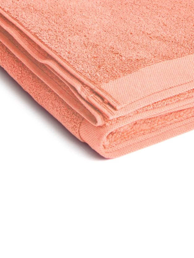 Decor Pioneer Happy Peach Bath Towel Peach  75cm× 1.5m