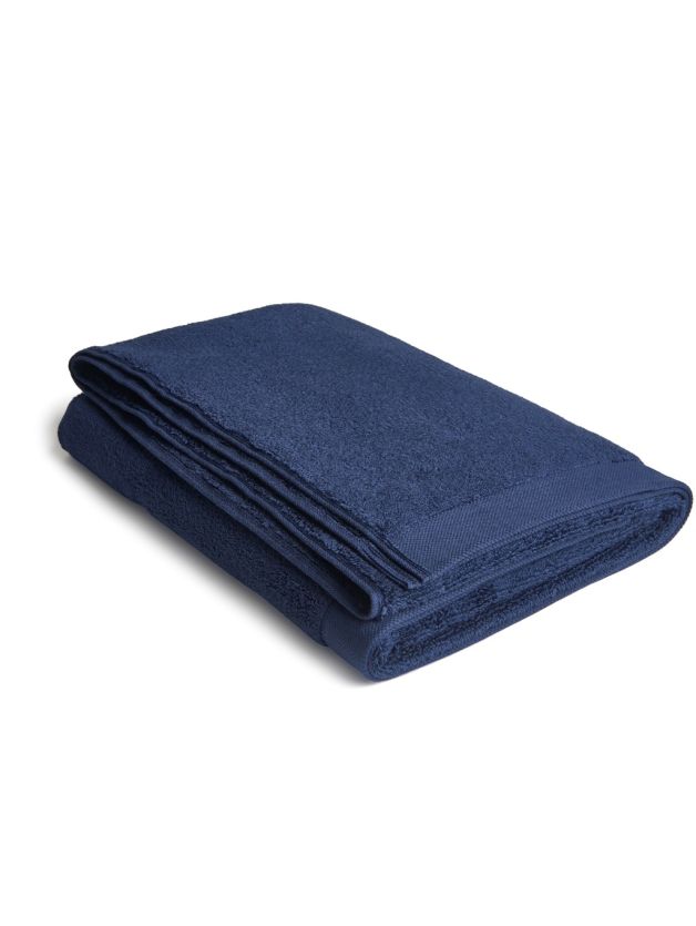Decor Pioneer Navy Bath Towel 75cm x 1.5m