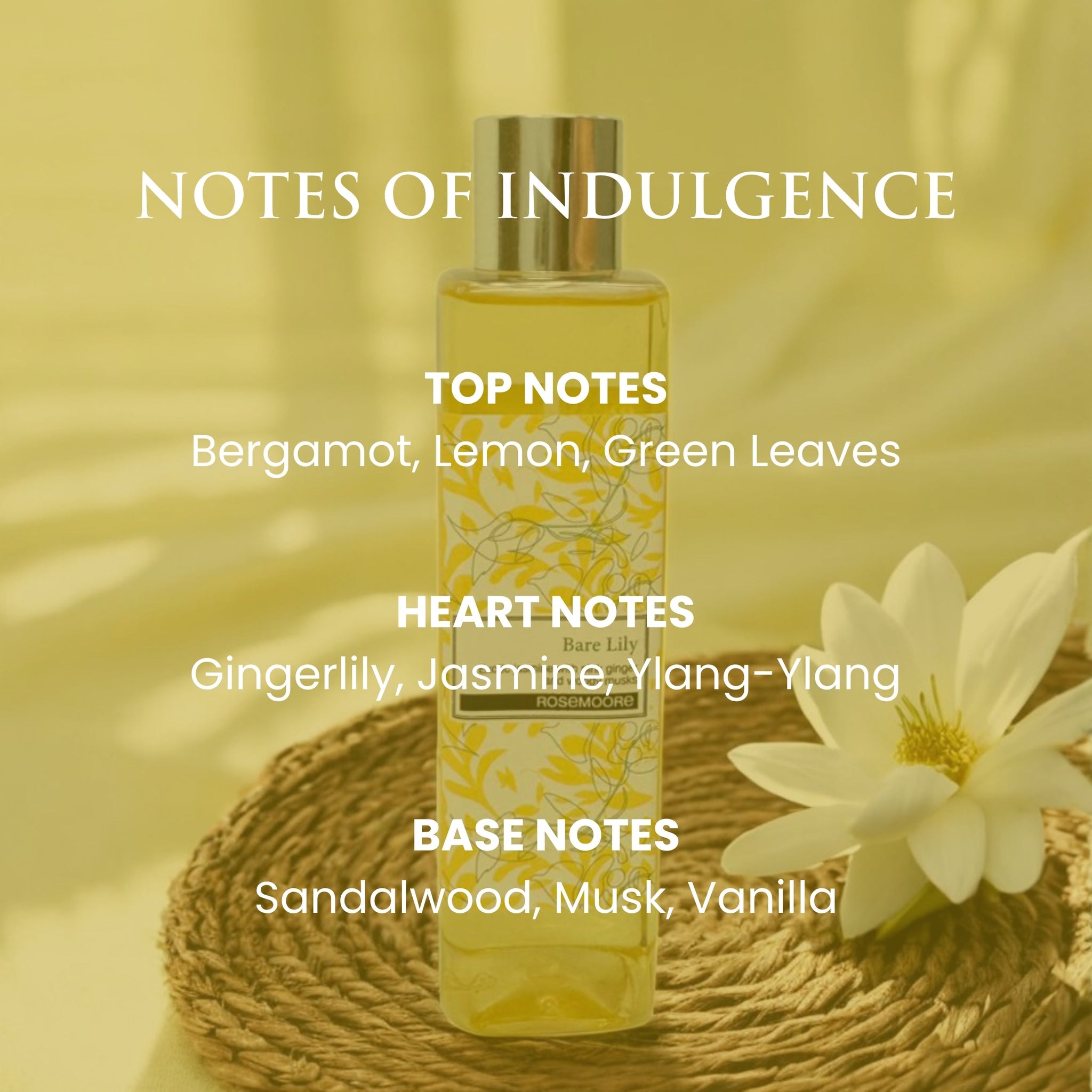 Rosemoore Barelily Scented Reed Diffuser Refill Oil 200 ml