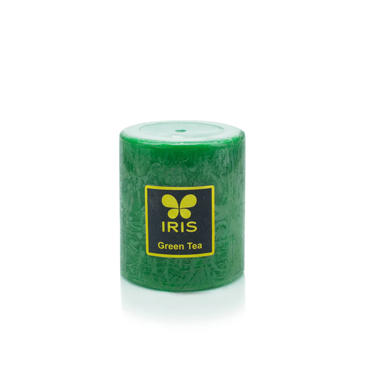 IRIS Green Tea Aromatic Pillar Candle 220gm