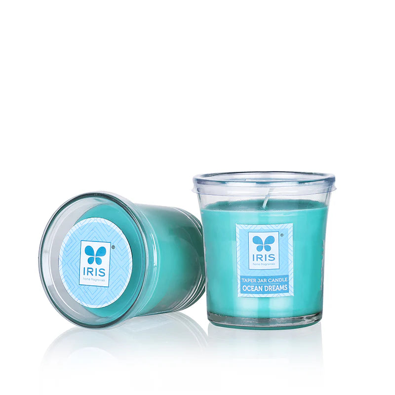 IRIS Ocean Dream Taper Jar Candle 110GM