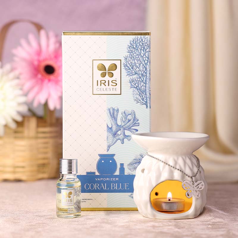 IRIS Celeste Coral Blue Fragrance Vaporizer 15ML