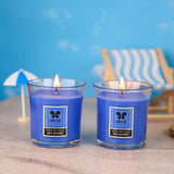 IRIS Sea Shore Taper Jar Candles 110GM