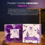 IRIS Lavender Floater Candle 20GM