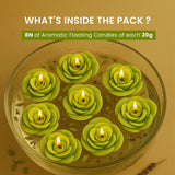 IRIS Lemon Grass Floater Candle 20GM