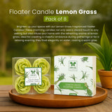 IRIS Lemon Grass Floater Candle 20GM