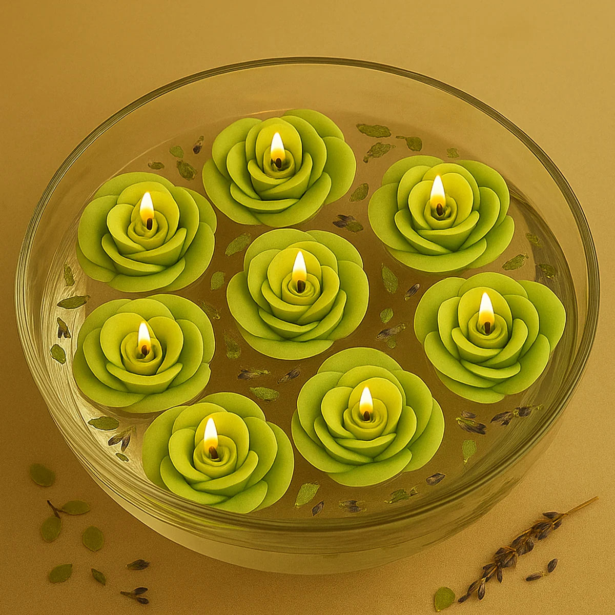 IRIS Lemon Grass Floater Candle 20GM