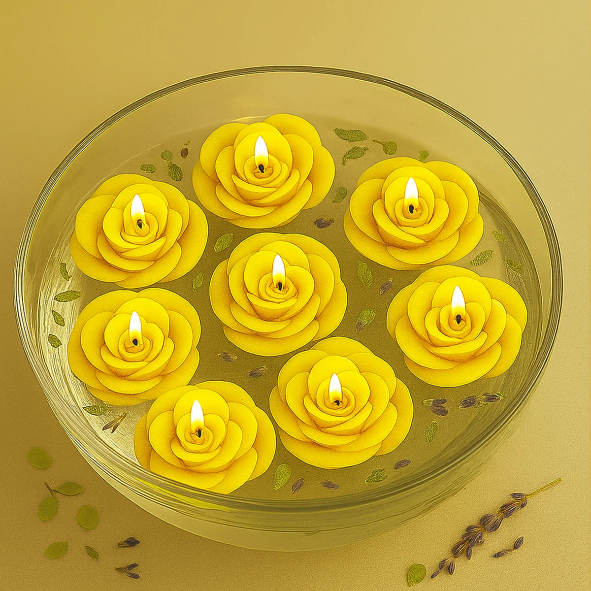 IRIS Frangipani Floater Candle  20GM