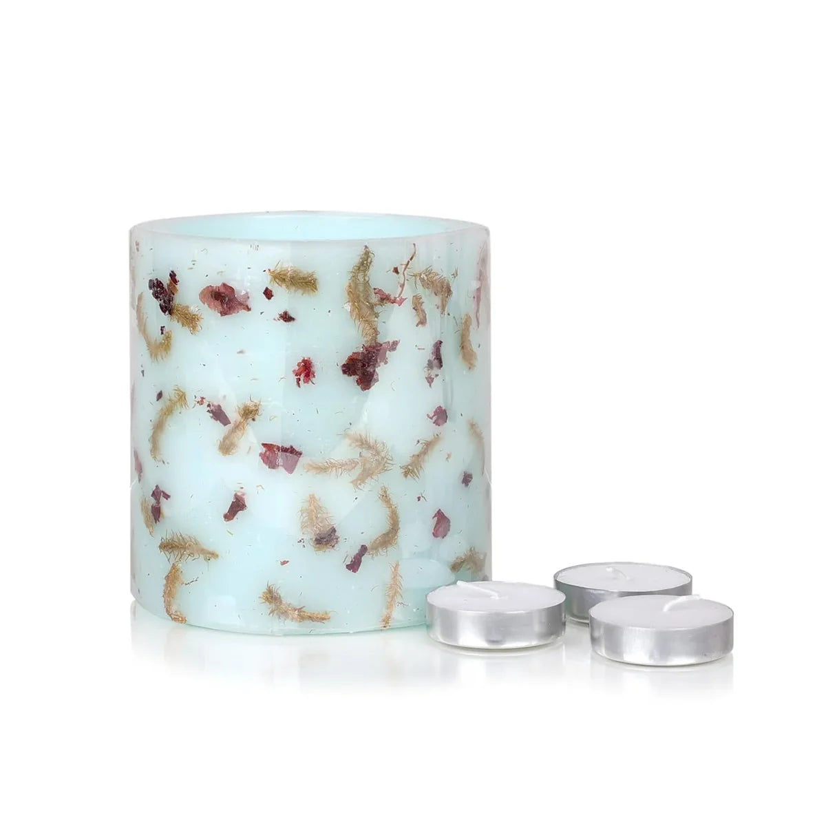 IRIS Botanics Wax Lantern candle - Lilac & Peony 330GM