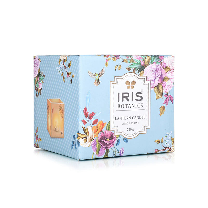 IRIS Botanics Wax Lantern Candle 720GM