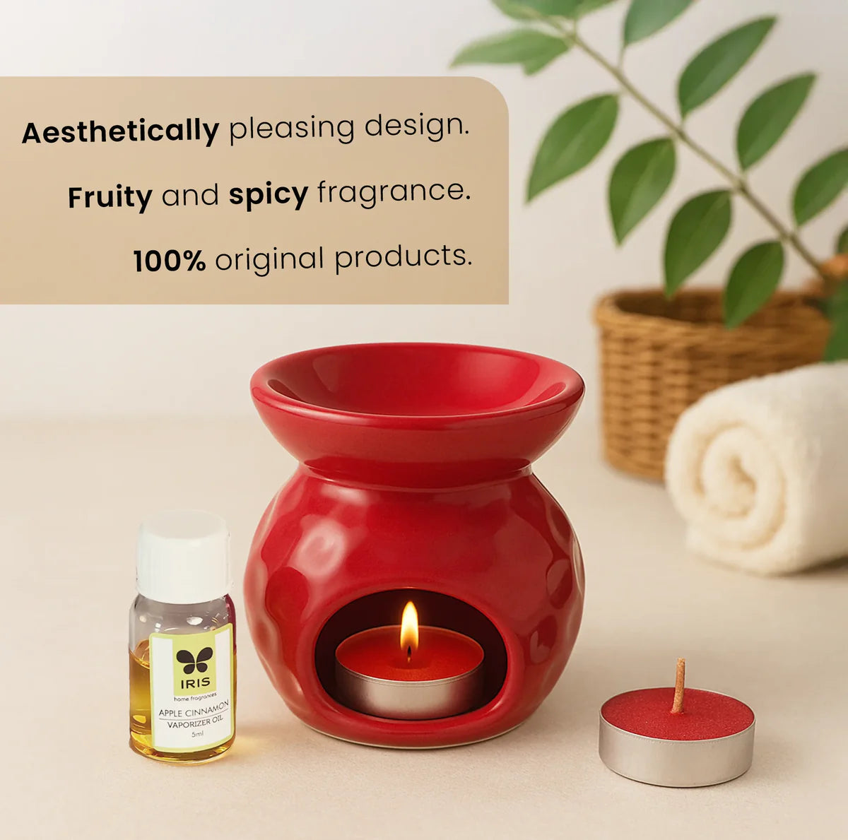 IRIS Apple-Cinnamon Vaporizer 5ML