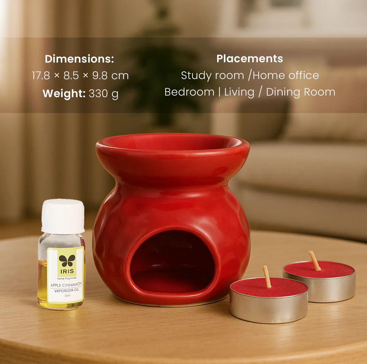 IRIS Apple-Cinnamon Vaporizer 5ML