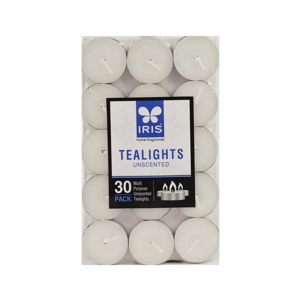 IRIS Unscented Tealights 9GM