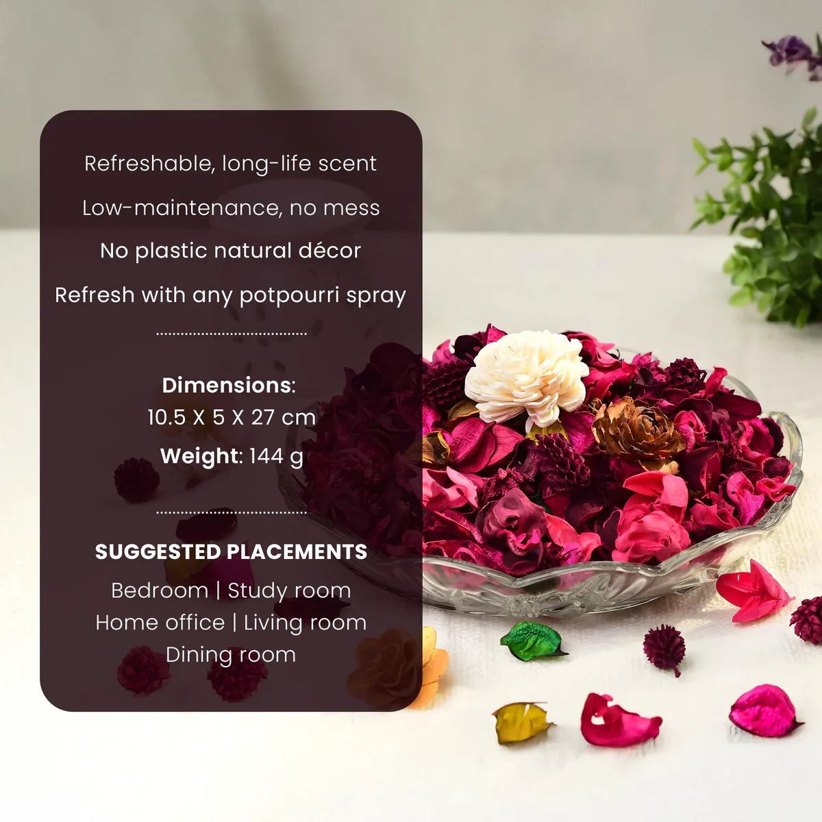 IRIS Rose Potpourri 144 gm