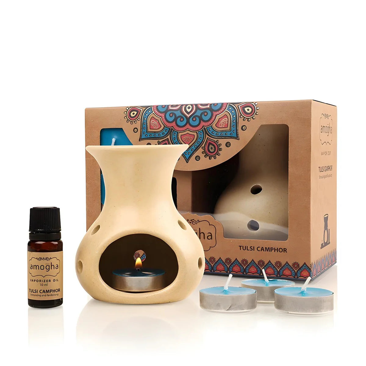 IRIS Amogha Tulsi Camphor Fragrance Vaporizer 10ML