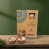 IRIS Amogha Terracotta Wax Diya 312 gm