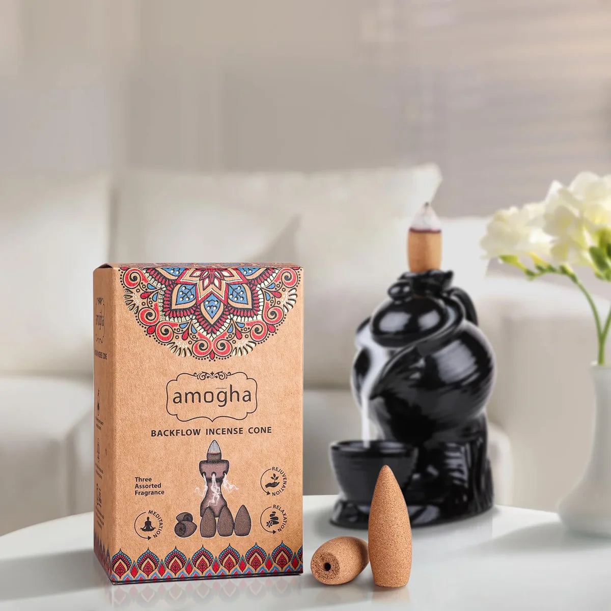 IRIS Amogha Backflow Incense Cone