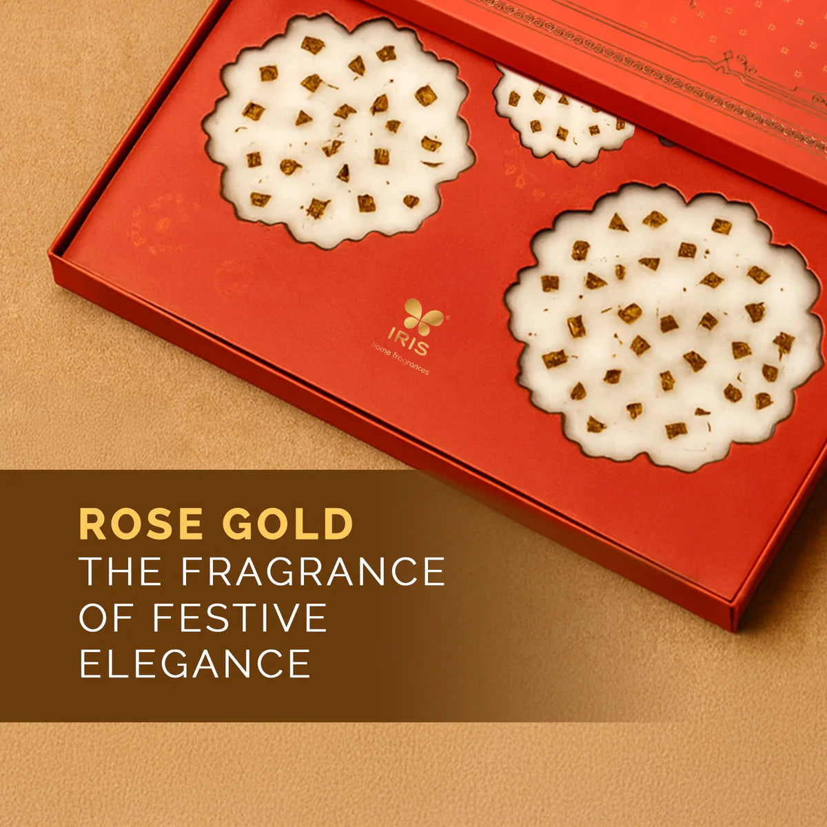 IRIS Festive Glow Gift Box – Set of 3 Urli Candles