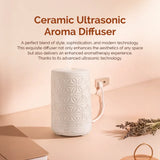 IRIS Celeste Ceramic Ultrasonic Aroma Diffuser 450 gm