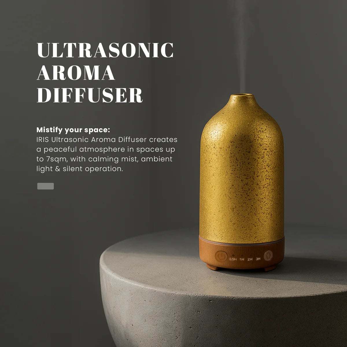 IRIS Celeste Ultrasonic Aroma Diffuser New 100 ml