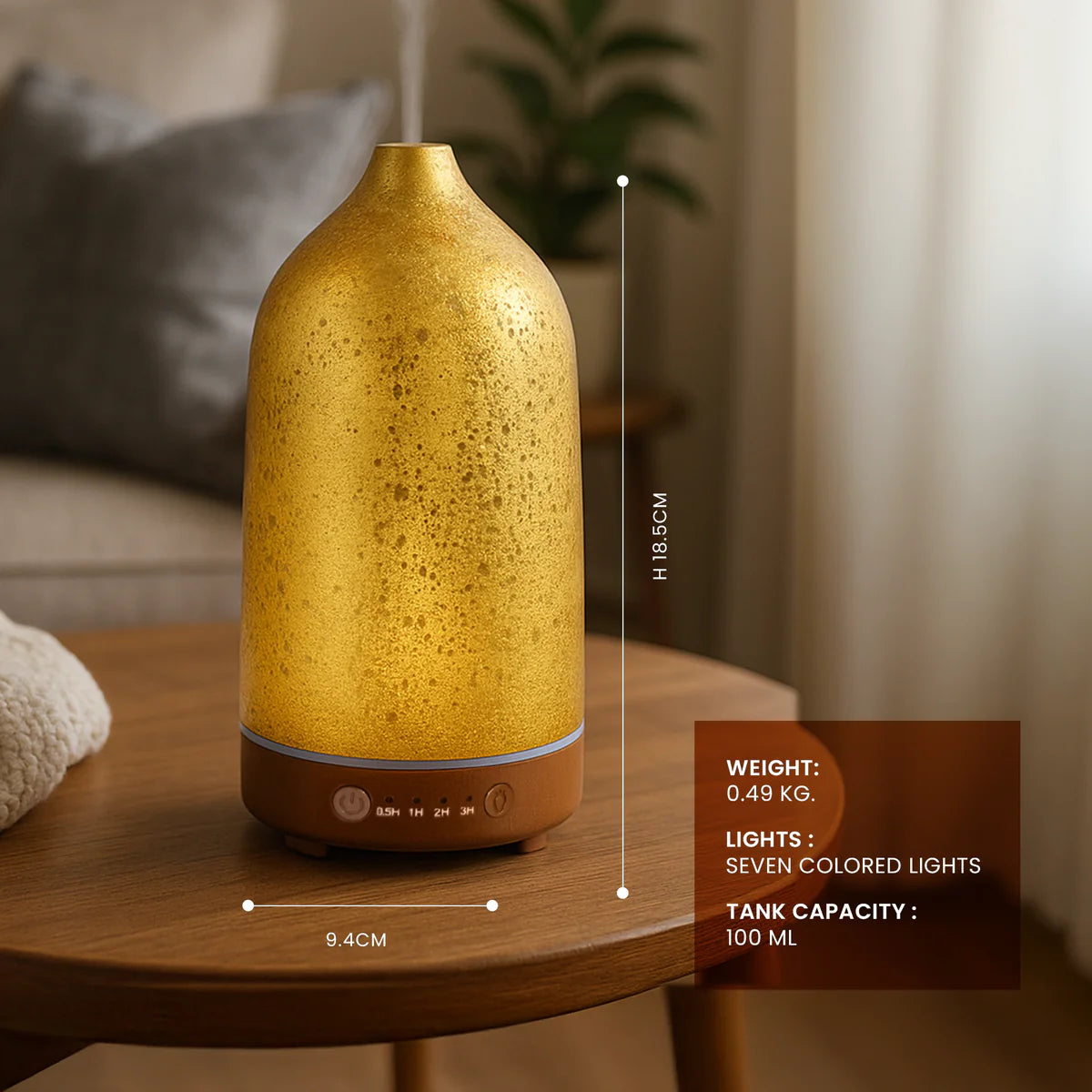 IRIS Celeste Ultrasonic Aroma Diffuser New 100 ml
