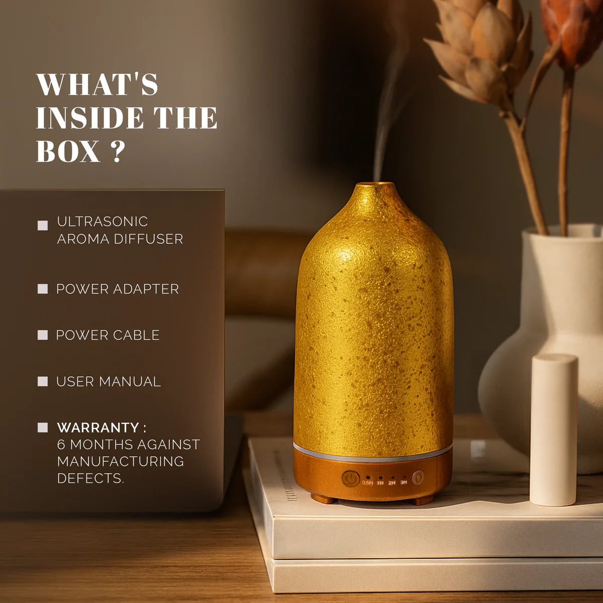 IRIS Celeste Ultrasonic Aroma Diffuser New 100 ml