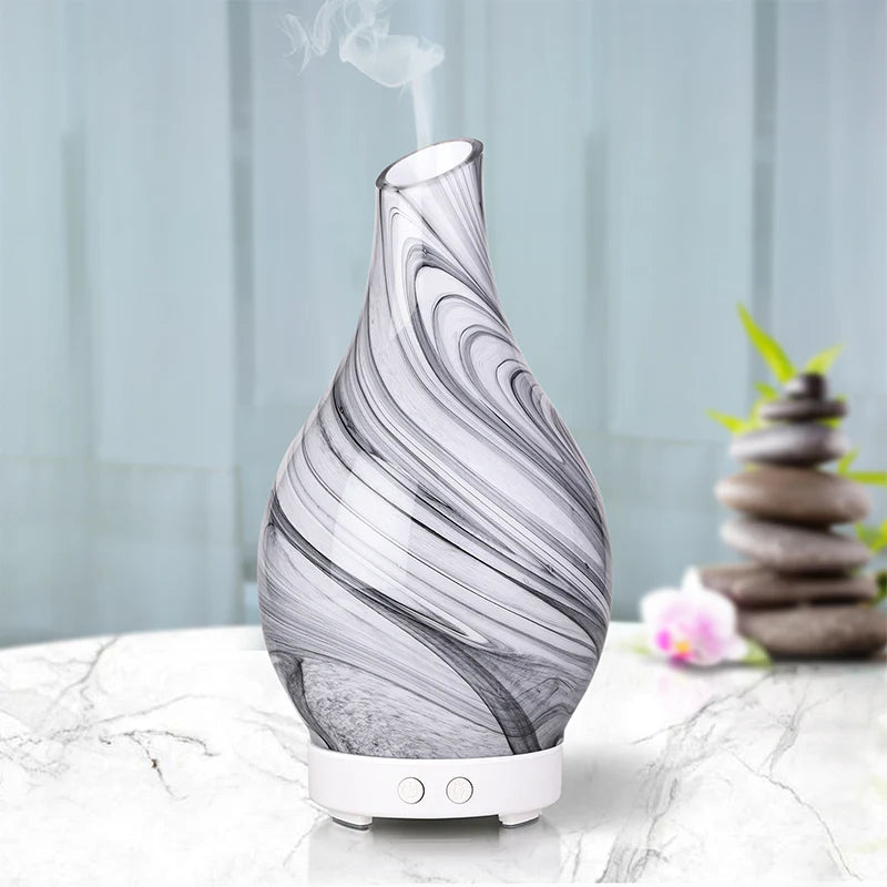 IRIS Celeste Ceramic Ultrasonic Aroma Diffuser Grey