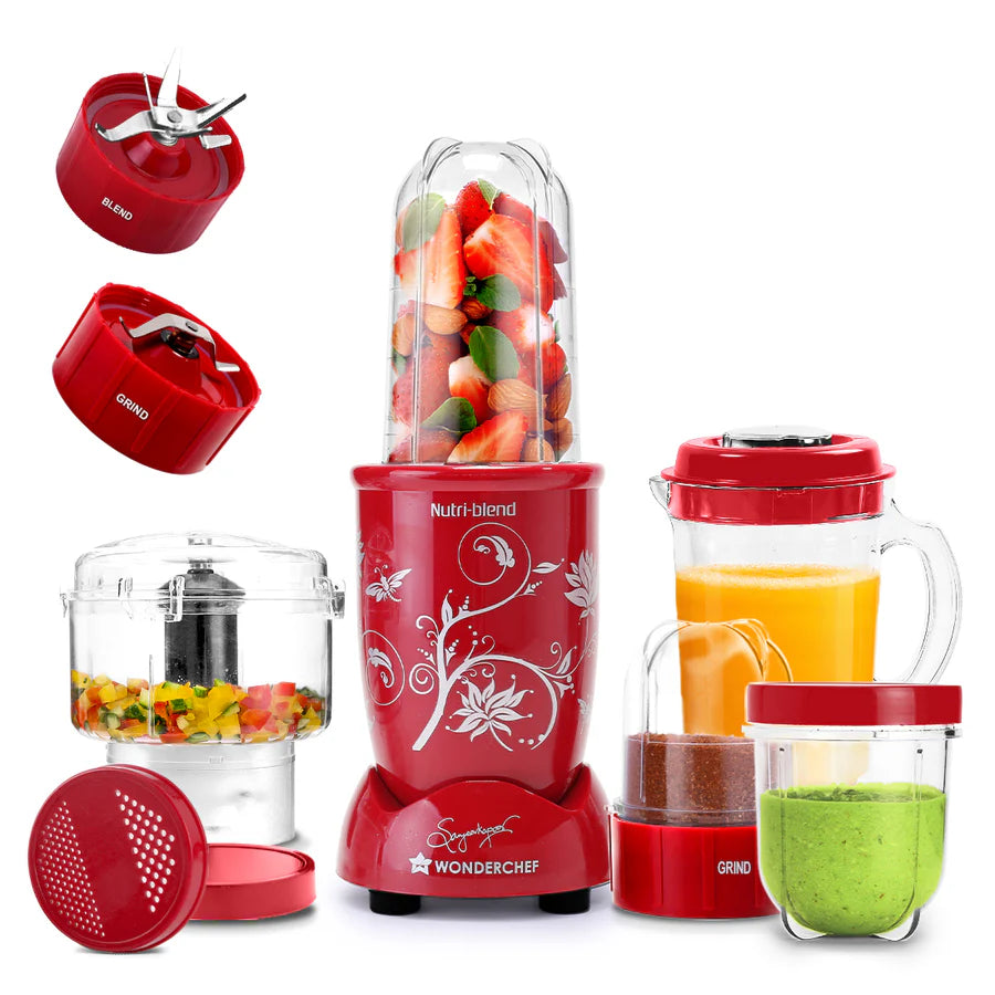 Wonderchef Nutri-blend Juicer, Mixer, Grinder, Smoothie Maker & Chopper