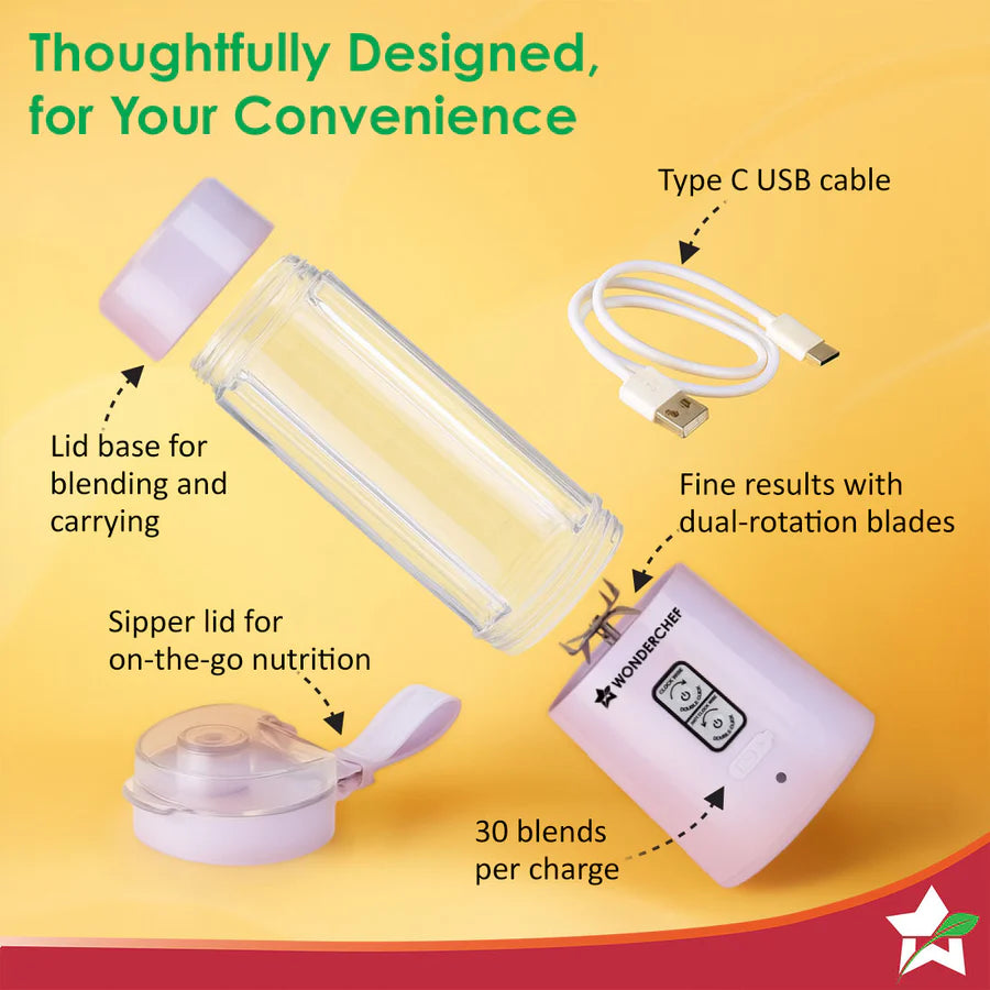 Wonderchef Twister Portable Blender 500ml