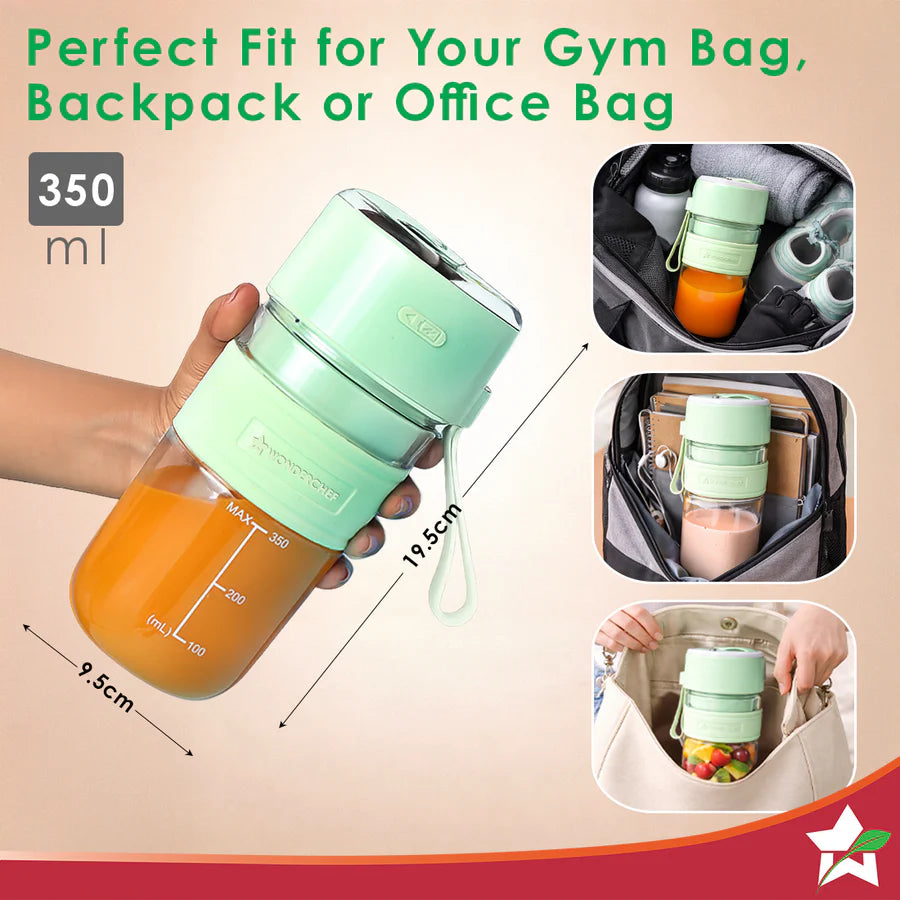 wonderchef  Nutri-cup Zip Portable Blender 350ml