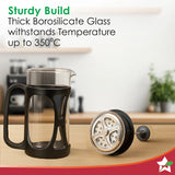 Wonderchef French Press Coffee & Tea Maker Black 600ml