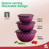 Wonderchef Modena Stainless-steel 3pc