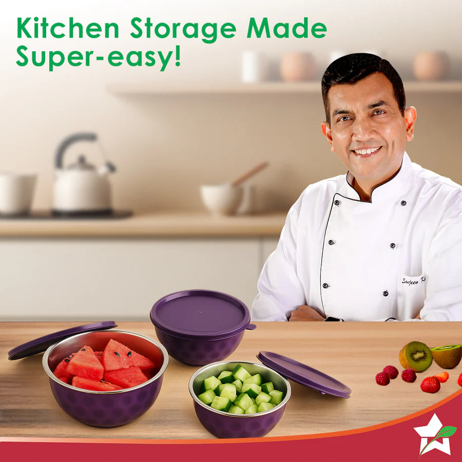 Wonderchef Modena Stainless-steel 3pc