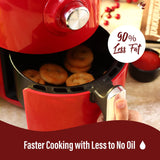Wonderchef Renewed Crimson Edge Air Fryer for Home and Kitchen