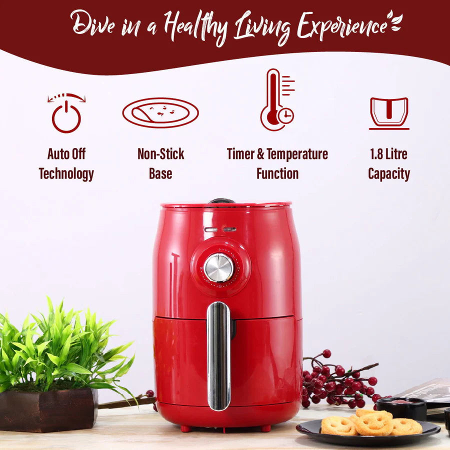 Wonderchef Renewed Crimson Edge Air Fryer for Home and Kitchen