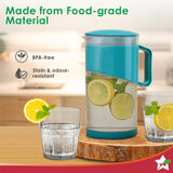 Wonderchef Ambrosia Water Jug and Glass set of 5pc,1.8L