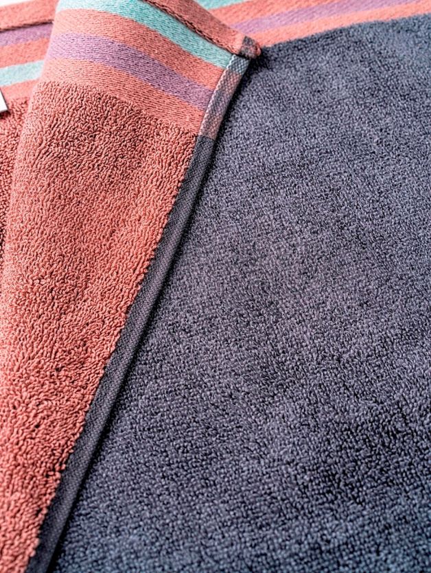 Decor Zest Natural Charcoal Bath Towel Gray 75cm x 1.5m