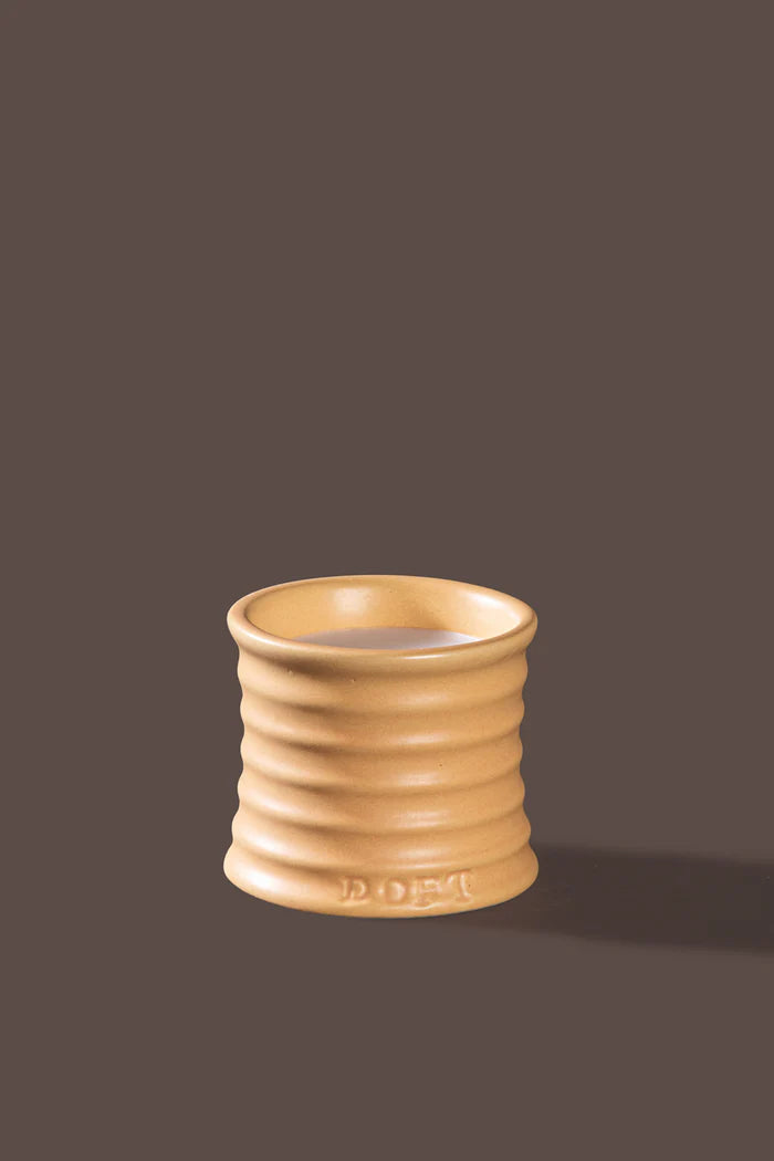 Doft Daydream - Cylinder Candle | Yellow | Gardenia Delight