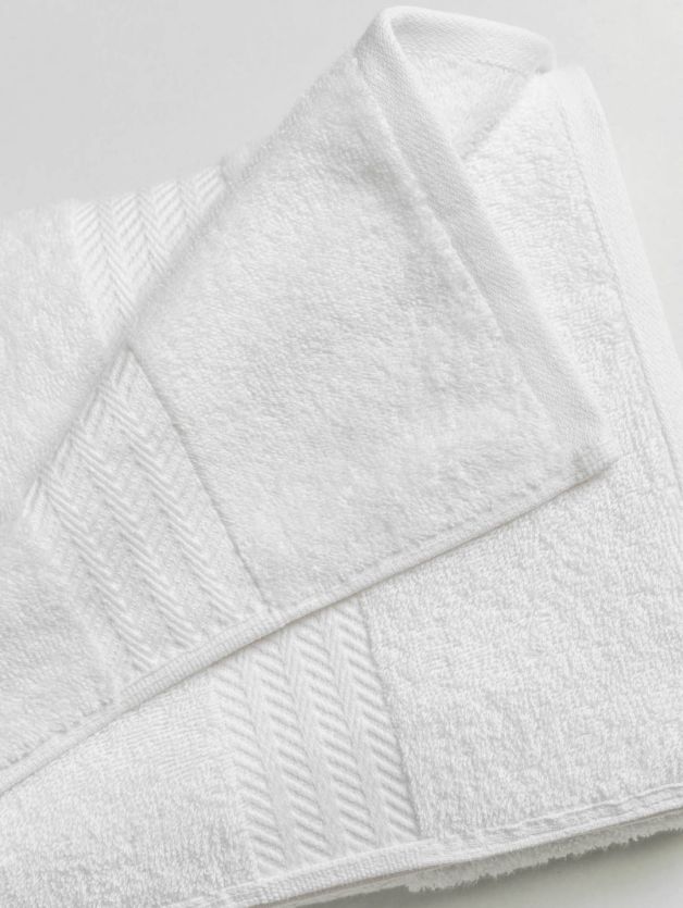 Decor Towel-500gsm White 75 cm x 1.5 m