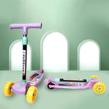 Kriiddaank Disney Frozen Adventure 3-Wheel Kick Scooter for Kids - 5-Level