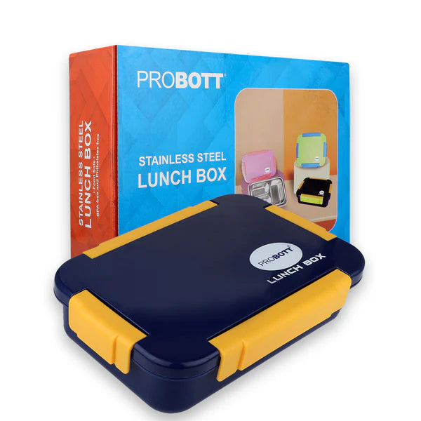 Probott Stainless Steel Lunch Box Blue 710ml