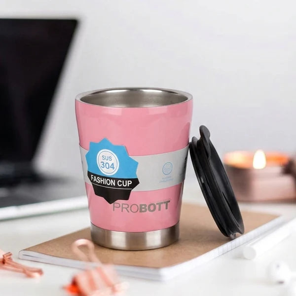 Probott Refresh Stainless Steel Mug Pink 380ml