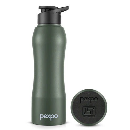 Pexpo Bistro SS Water Bottle with Sipper Cap