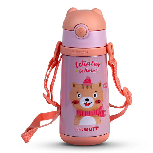 Probott School Champ Stainless Steel Hot & Cold Water Bottle 370ml