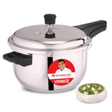 Wonderchef Venice Stainless-steel Pressure Cooker | Outer Lid