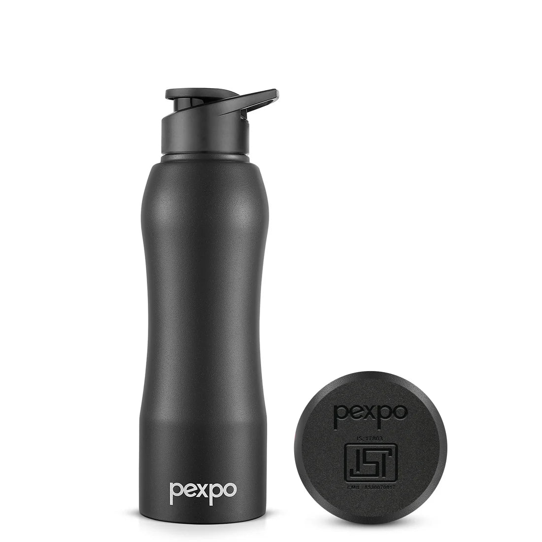 Pexpo Bistro SS Water Bottle with Sipper Cap